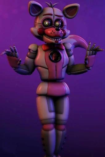 🎀 Стикер «Funtime foxy» для Telegram