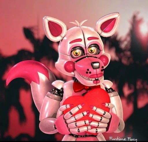 🎀 Стикер «Funtime foxy» для Telegram