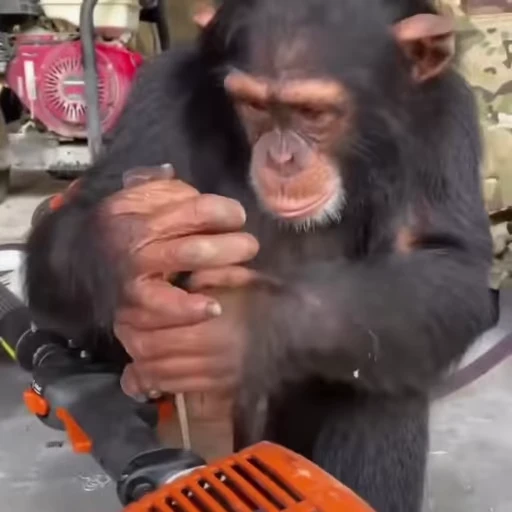 👷 Стикер «Funny Monkeys» для Telegram