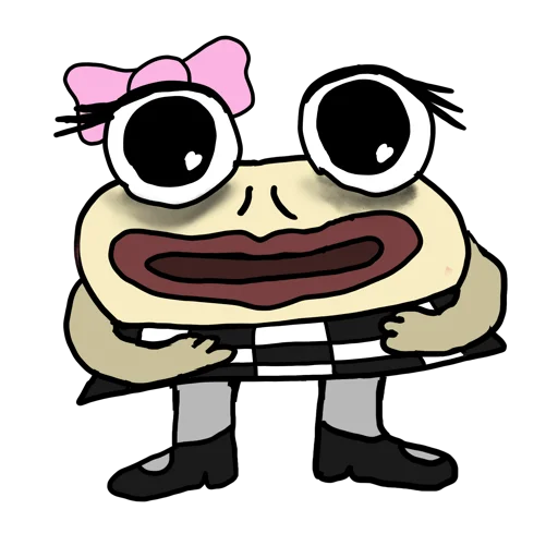 👧 Стикер «Fupu» для Telegram