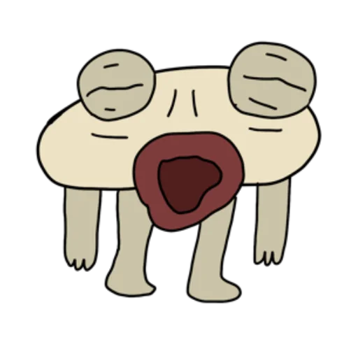 😪 Стикер «Fupu» для Telegram