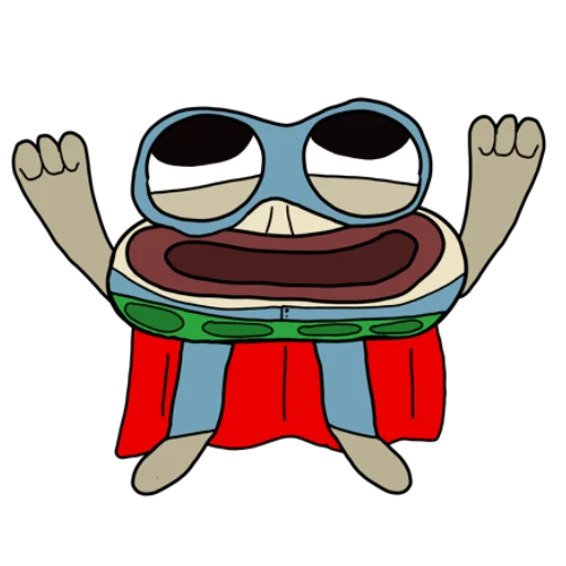 🦸‍♂ Стикер «Fupu» для Telegram