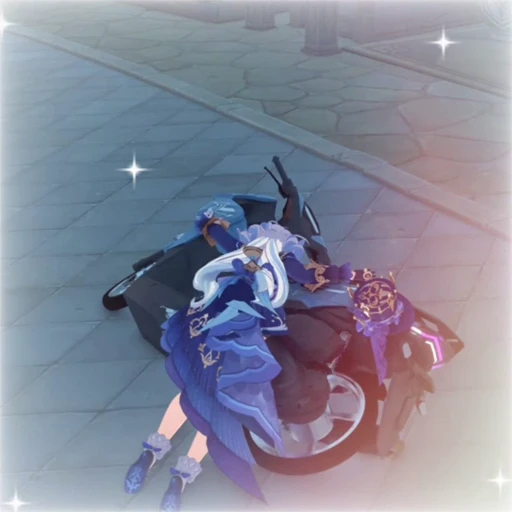 🏍 Стикер «Фурина» для Telegram