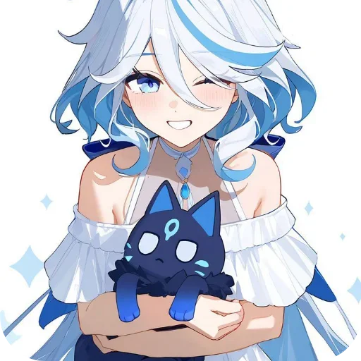 👄 Стикер «Фуриночка» для Telegram
