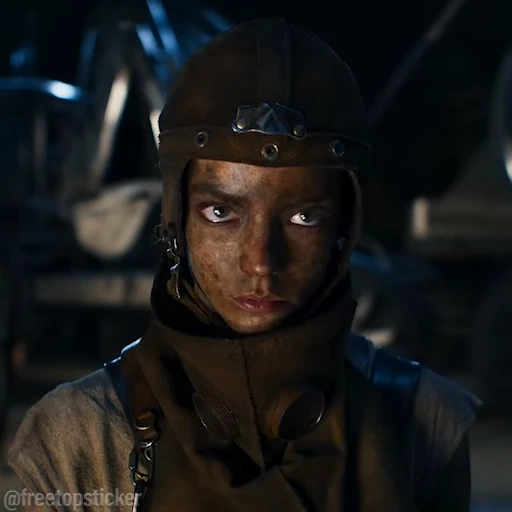 😐 Стикер «Furiosa A Mad Max» для Telegram