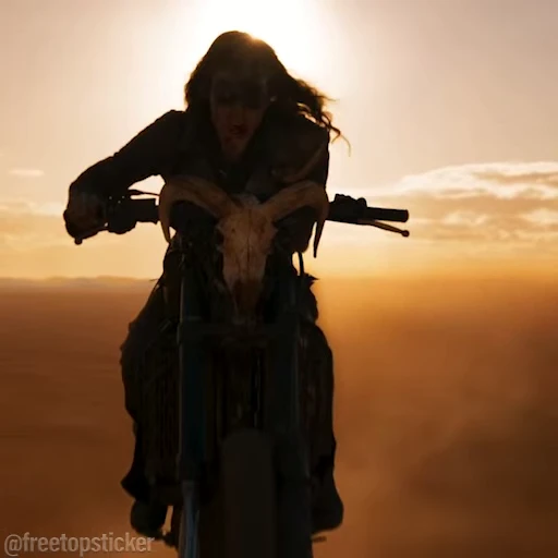 🏍 Стикер «Furiosa A Mad Max» для Telegram