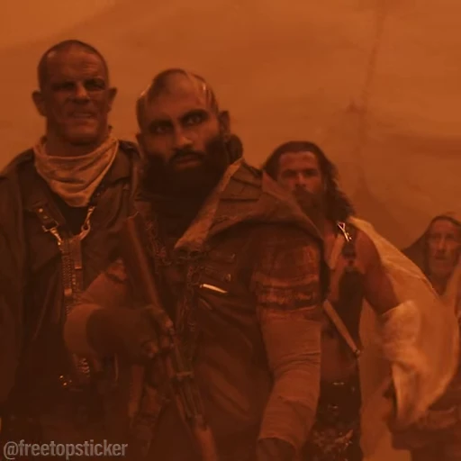 😠 Стикер «Furiosa A Mad Max» для Telegram