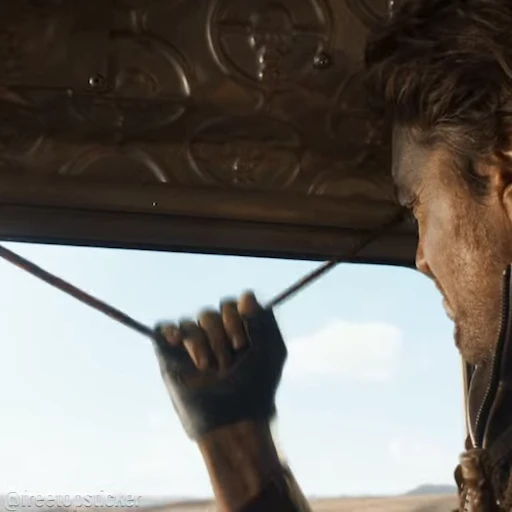 🚛 Стикер «Furiosa A Mad Max» для Telegram