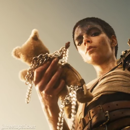 🧸 Стикер «Furiosa A Mad Max» для Telegram