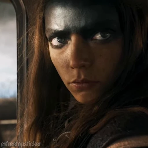 😐 Стикер «Furiosa A Mad Max» для Telegram