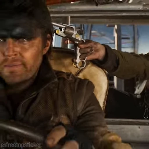 😠 Стикер «Furiosa A Mad Max» для Telegram