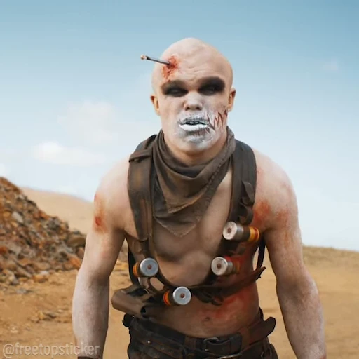 😟 Стикер «Furiosa A Mad Max» для Telegram