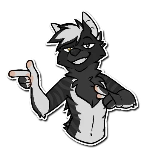 🤨 Стикер «Furra Finity» для Telegram