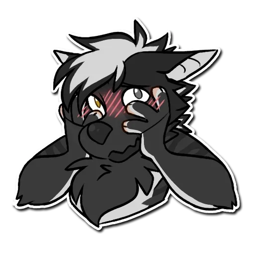 🤪 Стикер «Furra Finity» для Telegram