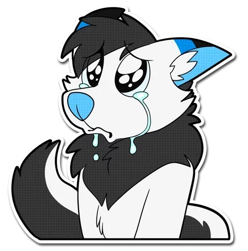 😢 Стикер «Друзья фурри» для Telegram