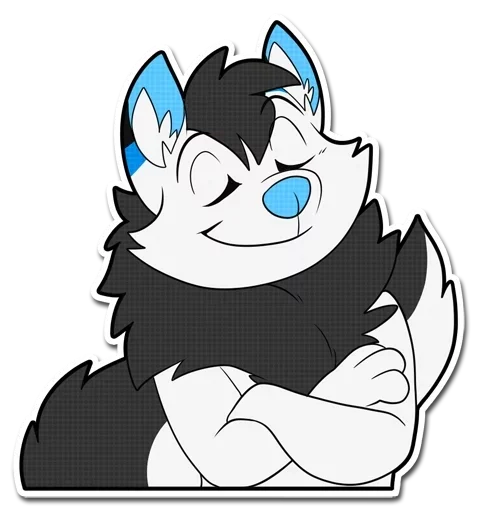 😌 Стикер «Друзья фурри» для Telegram