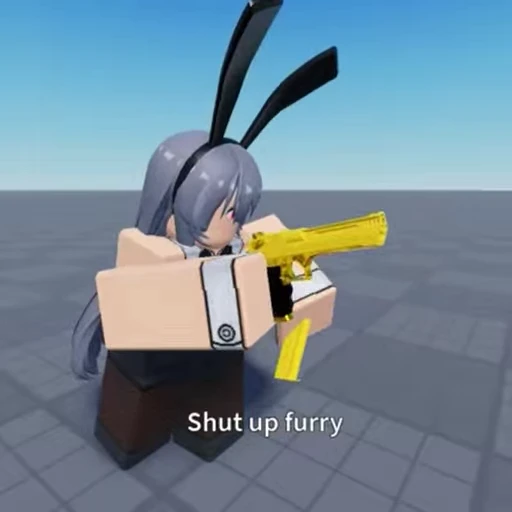 🔫 Стикер «UwU» для Telegram