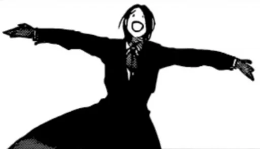 🖤 Стикер «Nimura Furuta» для Telegram