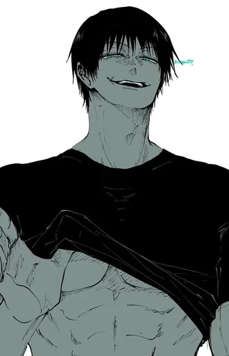 ✖️ Стикер «Fushiguro Toji» для Telegram