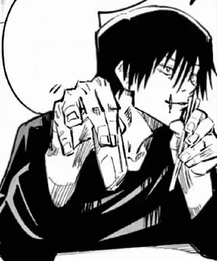 ✖️ Стикер «Fushiguro Toji» для Telegram