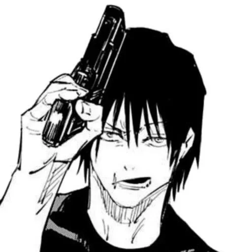 ✖️ Стикер «Fushiguro Toji» для Telegram