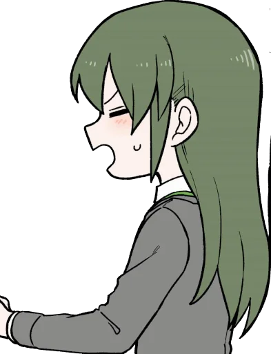 😑 Стикер «Futaba Igarashi» для Telegram