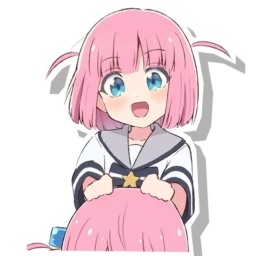 😍 Стикер «Futari Gotoh Bocchi the Rock!» для Telegram