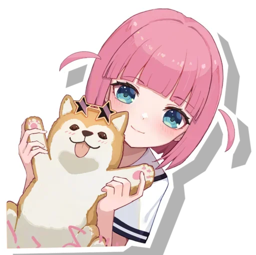 😍 Стикер «Futari Gotoh Bocchi the Rock!» для Telegram