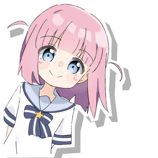 😍 Стикер «Futari Gotoh Bocchi the Rock!» для Telegram