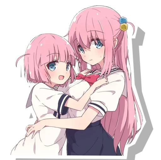 😍 Стикер «Futari Gotoh Bocchi the Rock!» для Telegram
