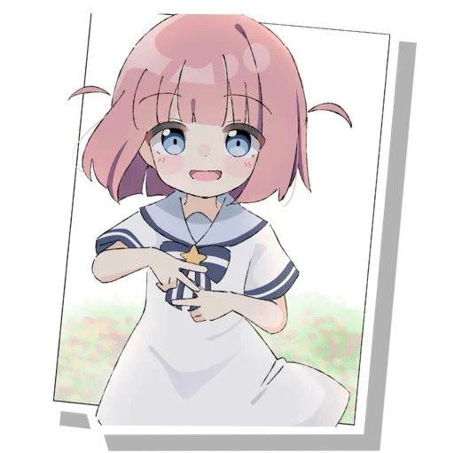😍 Стикер «Futari Gotoh Bocchi the Rock!» для Telegram