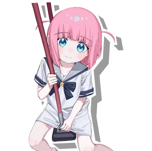 😍 Стикер «Futari Gotoh Bocchi the Rock!» для Telegram