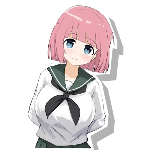 😍 Стикер «Futari Gotoh Bocchi the Rock!» для Telegram
