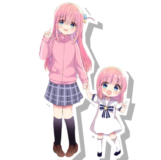 😍 Стикер «Futari Gotoh Bocchi the Rock!» для Telegram