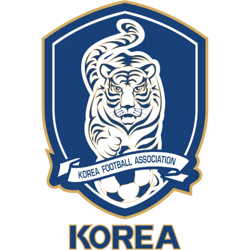 🇰🇷 Стикер «Seleções de Futebol» для Telegram