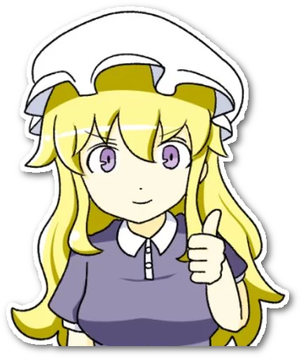 👍 Стикер «Futo-nyan» для Telegram