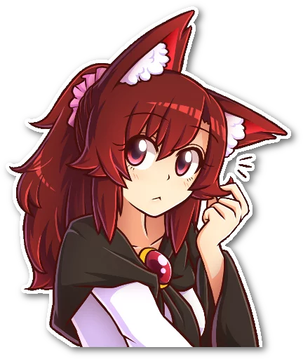 ❓ Стикер «Futo-nyan» для Telegram