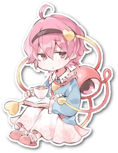 ☕ Стикер «Futo-nyan» для Telegram
