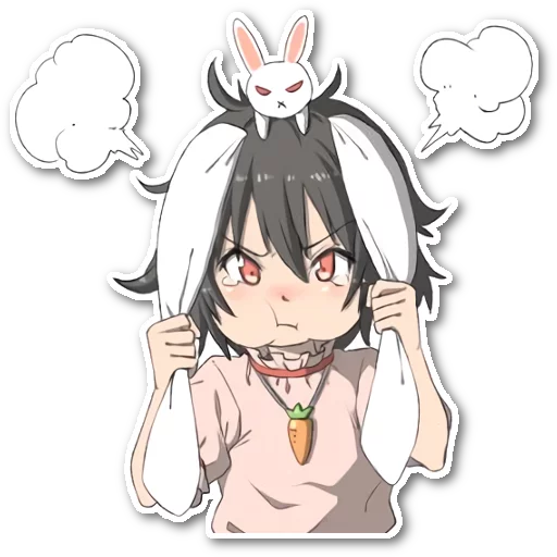 😠 Стикер «Futo-nyan» для Telegram