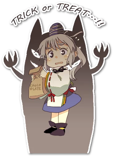 😱 Стикер «Futo-nyan» для Telegram