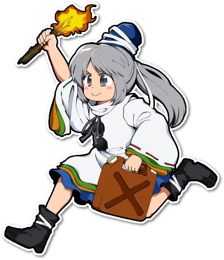 🔥 Стикер «Futo-nyan» для Telegram