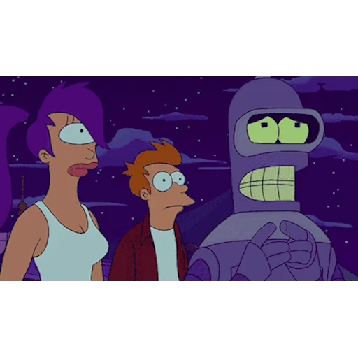 😱 Стикер «Futurama» для Telegram