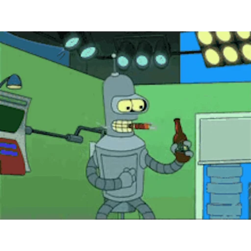 🚬 Стикер «Futurama» для Telegram