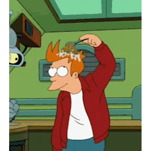 🌽 Стикер «Futurama» для Telegram