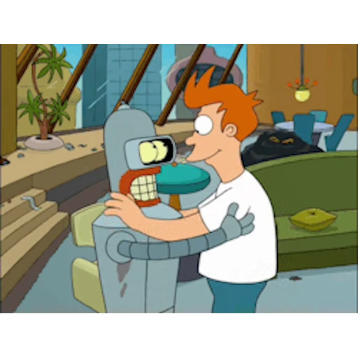 🫂 Стикер «Futurama» для Telegram