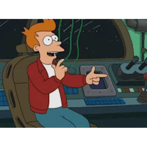 👉 Стикер «Futurama» для Telegram