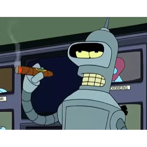 🚬 Стикер «Futurama» для Telegram