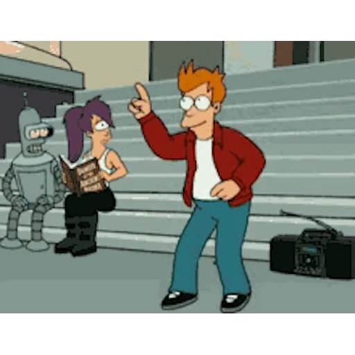 🕺 Стикер «Futurama» для Telegram
