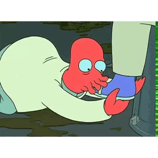 🦀 Стикер «Futurama» для Telegram