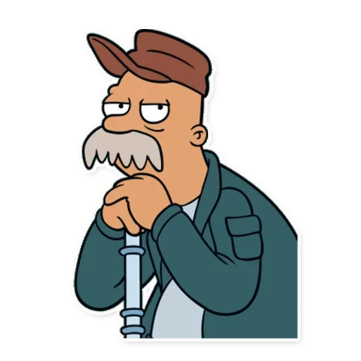 Стикерпак Futurama для Telegram
